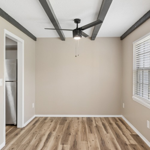 Generous living spaces with beautiful natural lighting